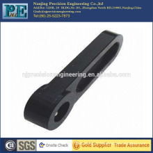 High demand good quality cnc milling services black anodized steel motor parts